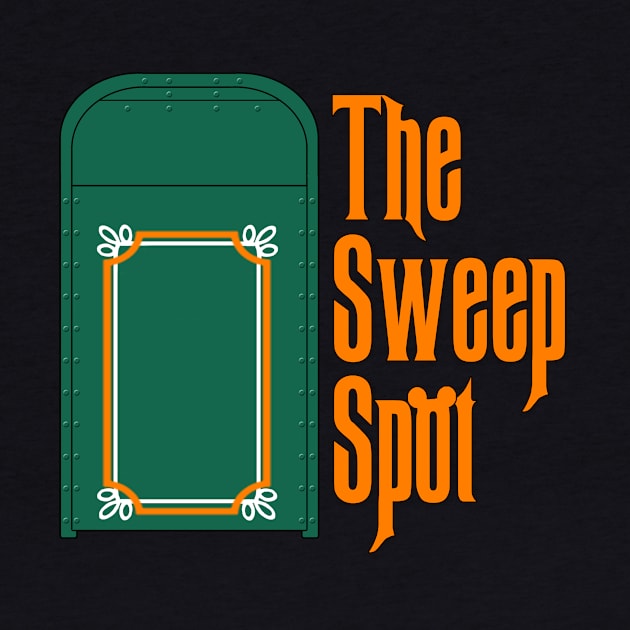 The Sweep Spot Haunted Mansion Trash Can by thesweepspot